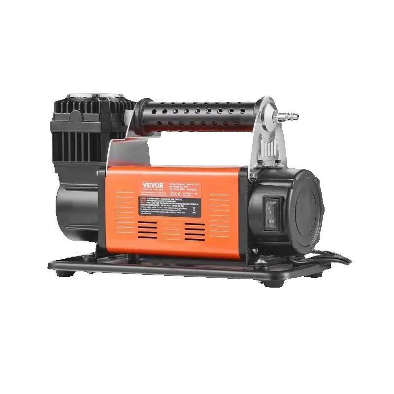 12V Portable Tire Inflator with 150 PSI and 7.06 CFM Heavy Duty Air Compressor