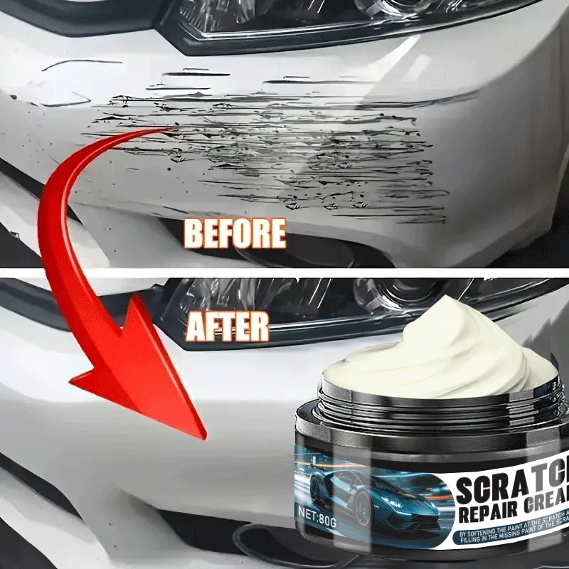 Universal Car Scratch Repair Paste - Anti-Scratch Wax Polish for Metal & Plastic