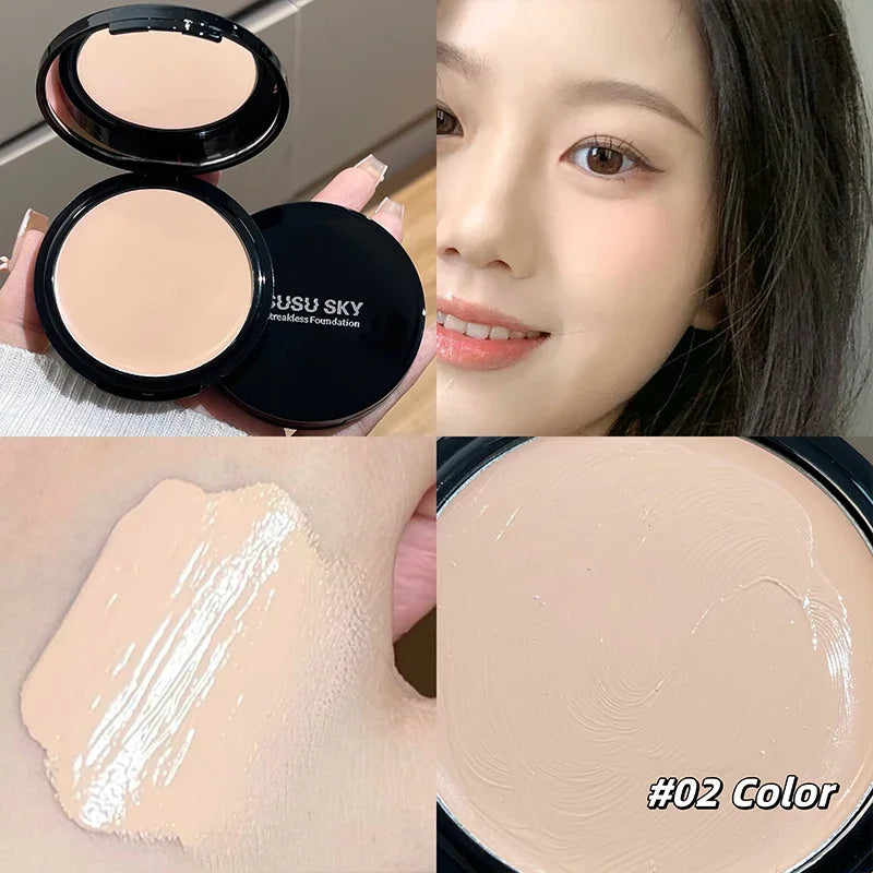 Silky Moisturizing Foundation Palette with Brightening & Concealing Effect