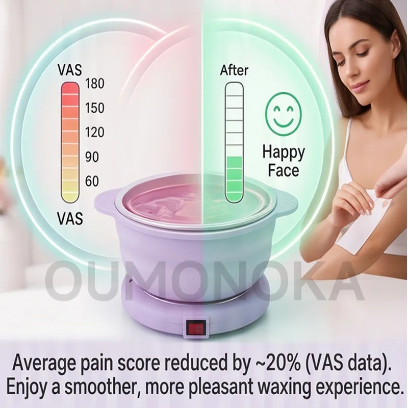 Foldable Wax Heater Machine for Depilation and SPA Paraffin Pot - Professional Home & Salon Use