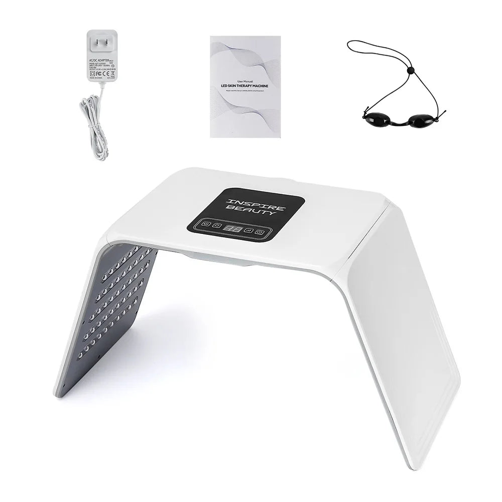 7-Color LED Photon Skin Rejuvenation Machine Foldable Face and Body Light Therapy Device