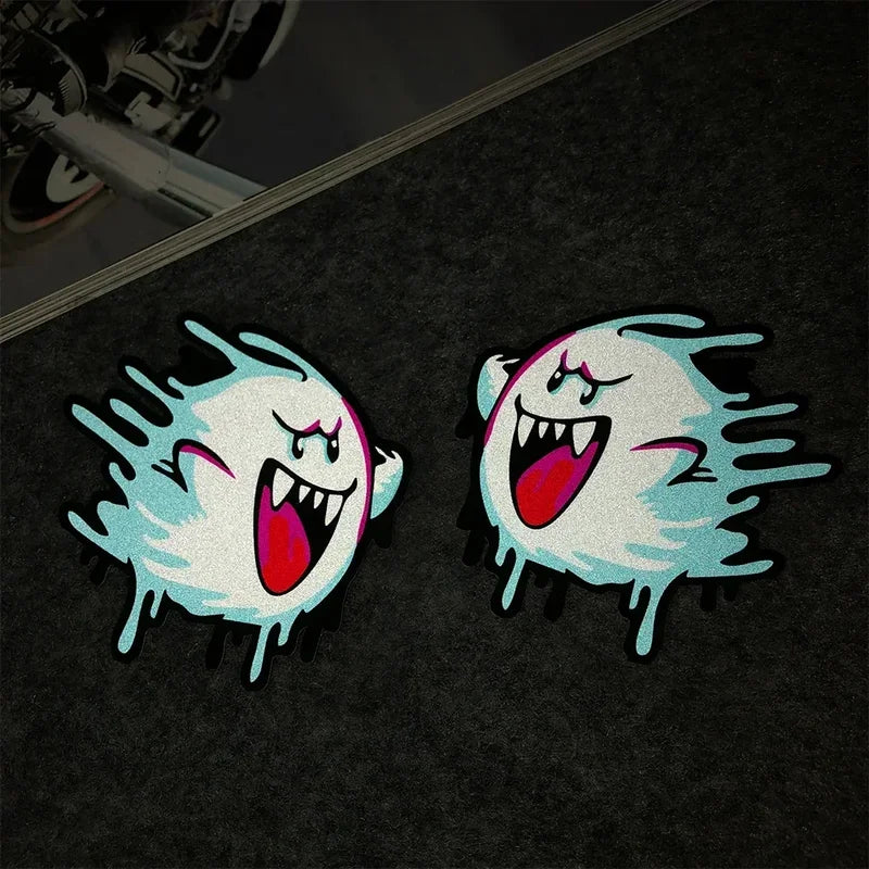 Halloween Ghost Reflective Stickers for Car Motorcycle Scooter Decoration