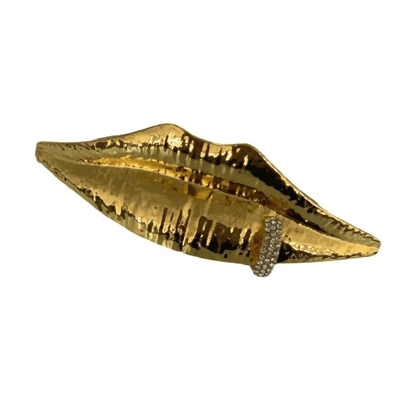 Unique Lip-Shaped Ring for Women and Girls - Retro Fun Jewelry