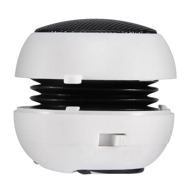 Mini Portable Travel Computer Speaker with Built-in Battery & 3.5mm Audio Jack