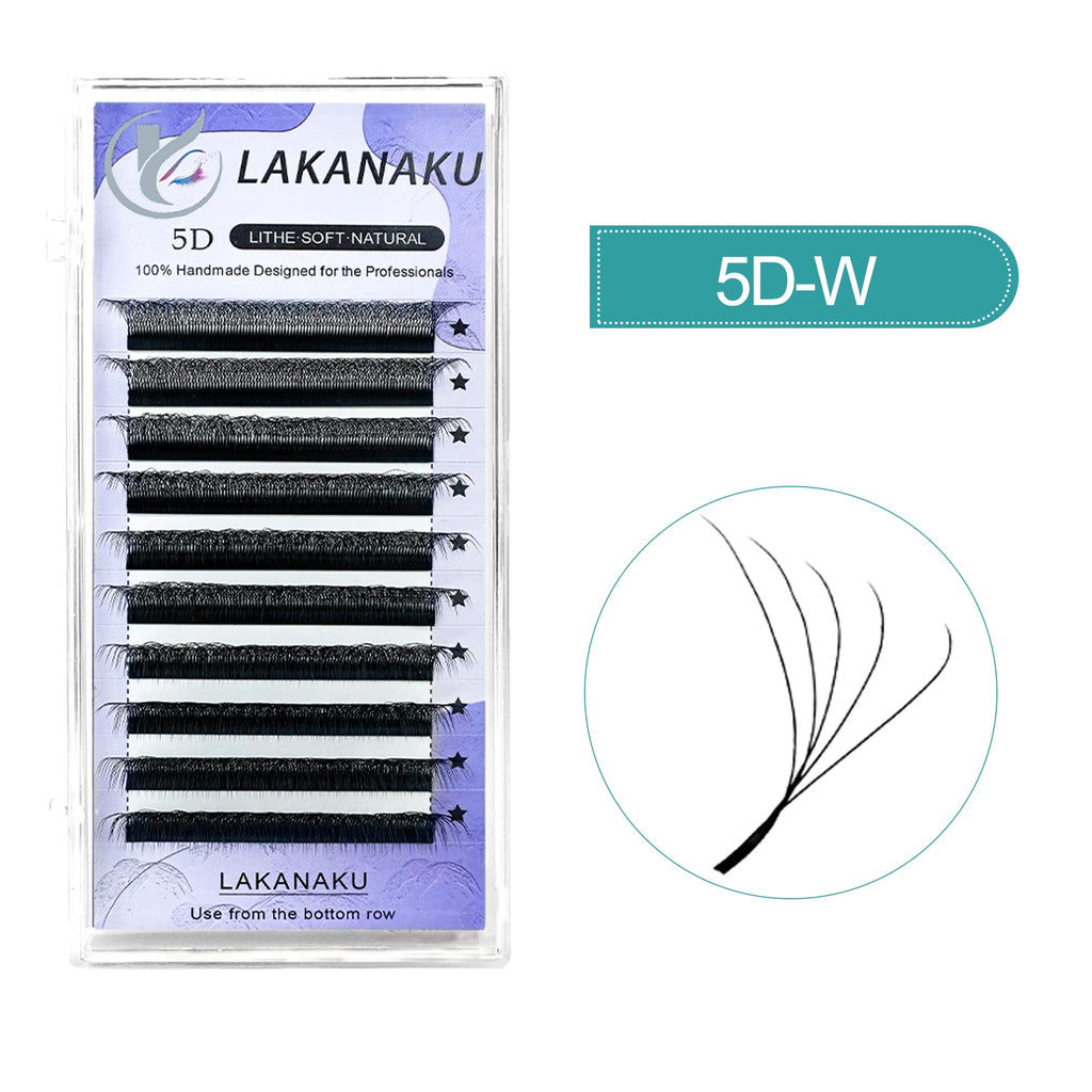 Volume Premade Eyelash Extensions - Y/YY/4D/5D/6D/7D/8D Fans, Flexible & Thick