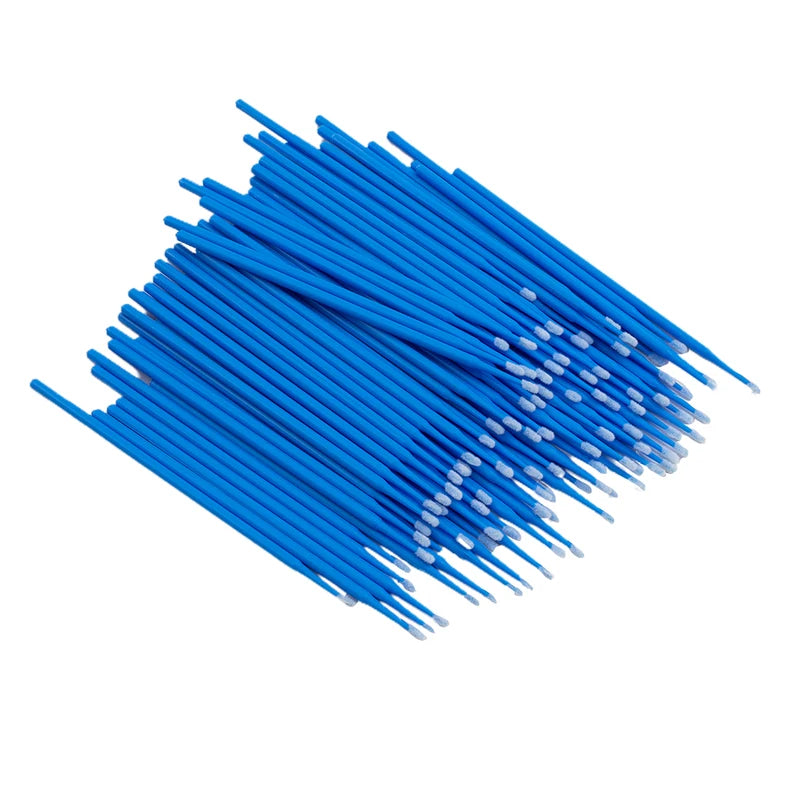 100Pcs Paint Brush Set for Touch-up Auto & Hobby Painting - Disposable Fine Tip Applicators