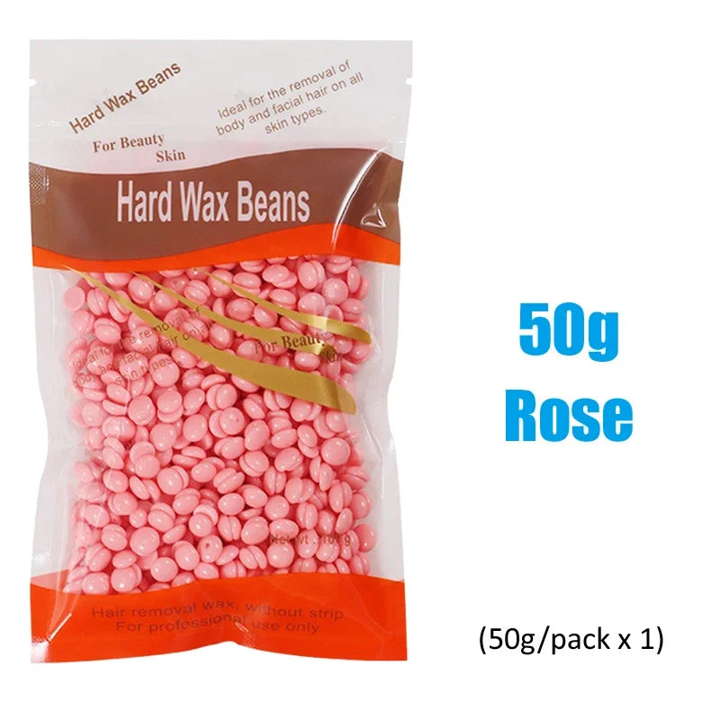 1000g Hard Wax Beans for Painless Hair Removal, Suitable for Bikini Face Body