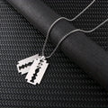 Titanium Steel Personalized Pendant Necklace Hip-Hop Punk Trend Chain for Party & Gifting