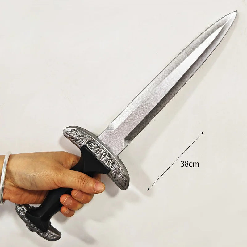 Medieval Sword Cosplay Prop Geralt Short Blades for Role-Playing and Hunting