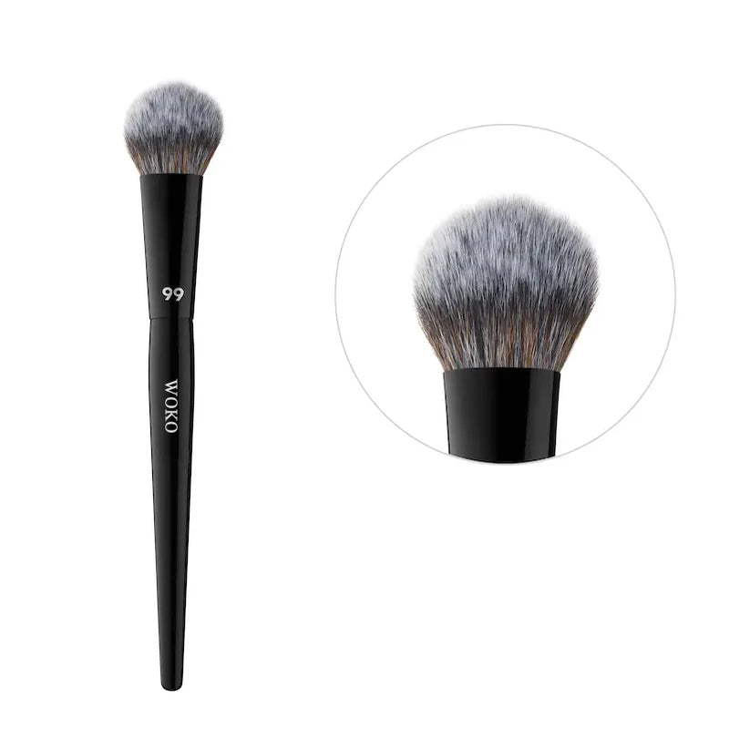 Professional Makeup Blush Brush for Cream & Powder Blush, Bronzer & Sculpting