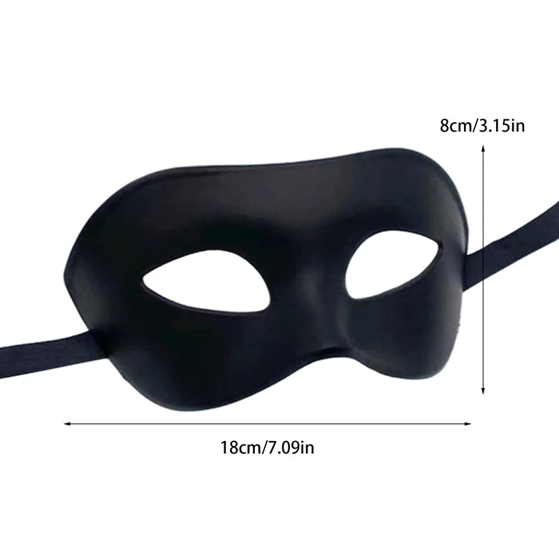 Unisex Venetian Masquerade Masks for Parties Halloween & Cosplay - Half Face Costume Masks
