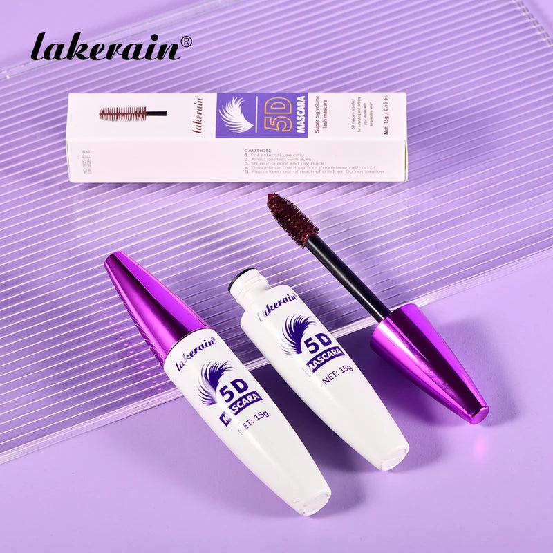 Long-Lasting Waterproof 5D Mascara for Volume & Lengthening - Nourishing Eyelash Makeup