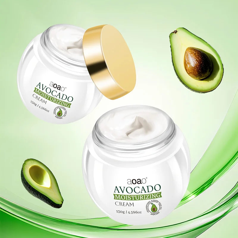 Avocado Cream with Niacinamide & Vitamin E - 130g Hydrating & Firming Moisturizer