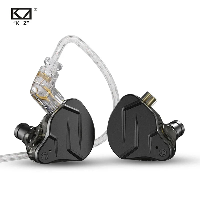 Hybrid In-Ear Earphones with Noise Cancelling, Metal Build, 1BA+1DD Driver