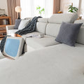 Elastic Sofa Cover for Living Room Protects & Pets Removable Cushion Protector