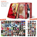 92Pcs European and American Celebrity Photo Cards Collectible Set - Fan Postcards & LOMO Cards
