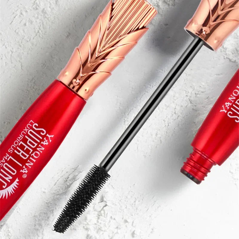Waterproof Lengthening Mascara with Curling & Thickening Effect - Long Lasting Eyelash Extension Makeup