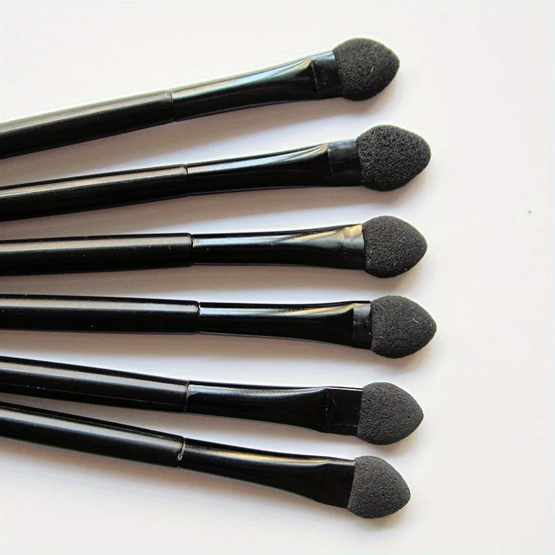 10pcs Latex Sponge Eye Shadow Applicators - Blending Makeup Brushes for Eye Makeup