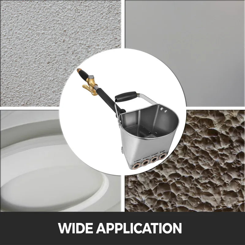Concrete Cement Sprayer with 4 Nozzles - Mortar Plaster Wall Gun