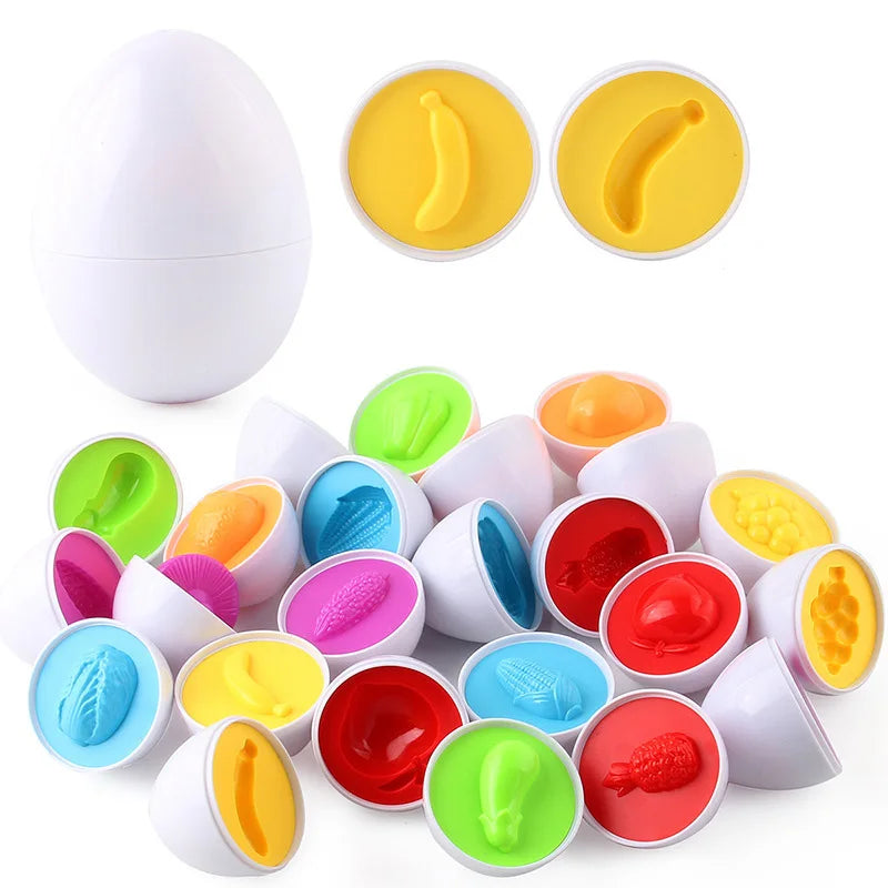 Educational 3D Puzzle Montessori Math Toys for Kids Shape Matching Learning Game