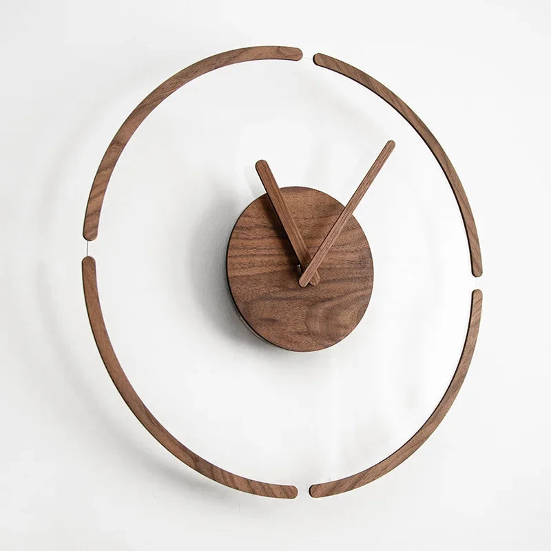 Nordic Minimalist 14-Inch Wall Clock Silent Quartz Living Room Office Decor