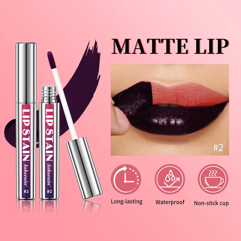 Peel Off Long Wear Lip Stain - Natural Shades, Water-Resistant & Hydrating