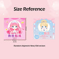 Reusable Cartoon Princess Sticker Set for Kids Creative Crafts & Face Making