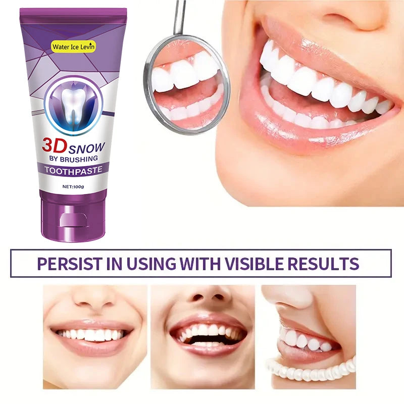 Purple Whitening Toothpaste - Deep Cleaning, Fresh Breath & Gentle Gum Care