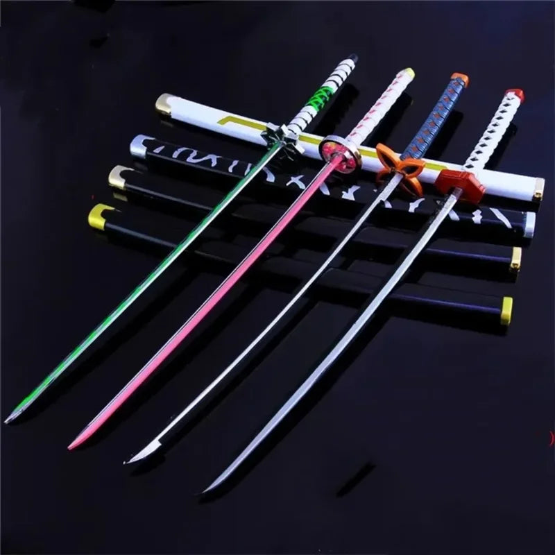10-Inch Metal Demon Slayer Katana Toy Sword - Kimetsu No Yaiba Collectible Gift