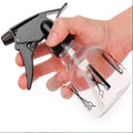 Transparent Hand-Press Spray Bottle for Hairdressing and Watering - Small Cosmetic Spray