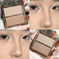 Multi-Function Contour & Highlight Makeup Palette with Matte and Shimmer Shades