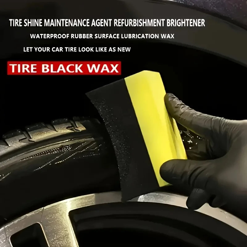 Car Plastic Repair Wax 100g - Durable Leather & Tire Gloss Enhancer