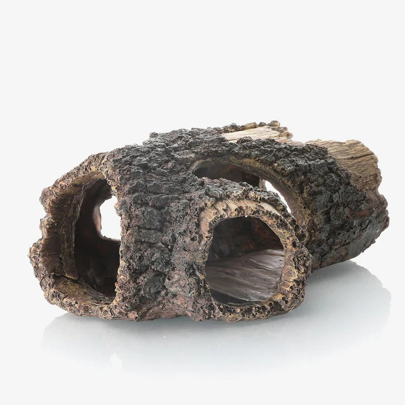 Resin Fish Tank Decoration Landscape Wood Barrel Tree Debris for Aquarium