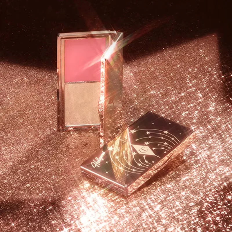 Charlotte Tilbury Starlight Powder Blusher & Highlighter Duo - Two Color Discs