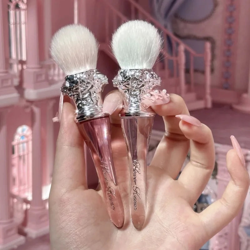 Mineral Powder Bronzer Contour Makeup Brush Set - Flower Knows Swan Bunny Garden