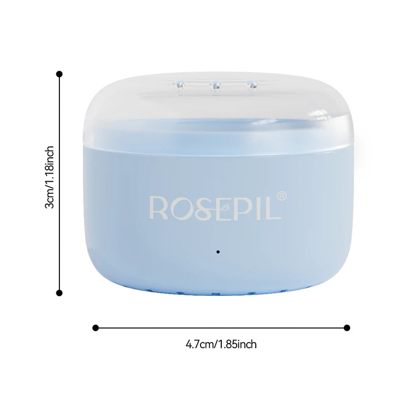 Mini Portable Wax Warmer Kit for Facial and Small Area Hair Removal