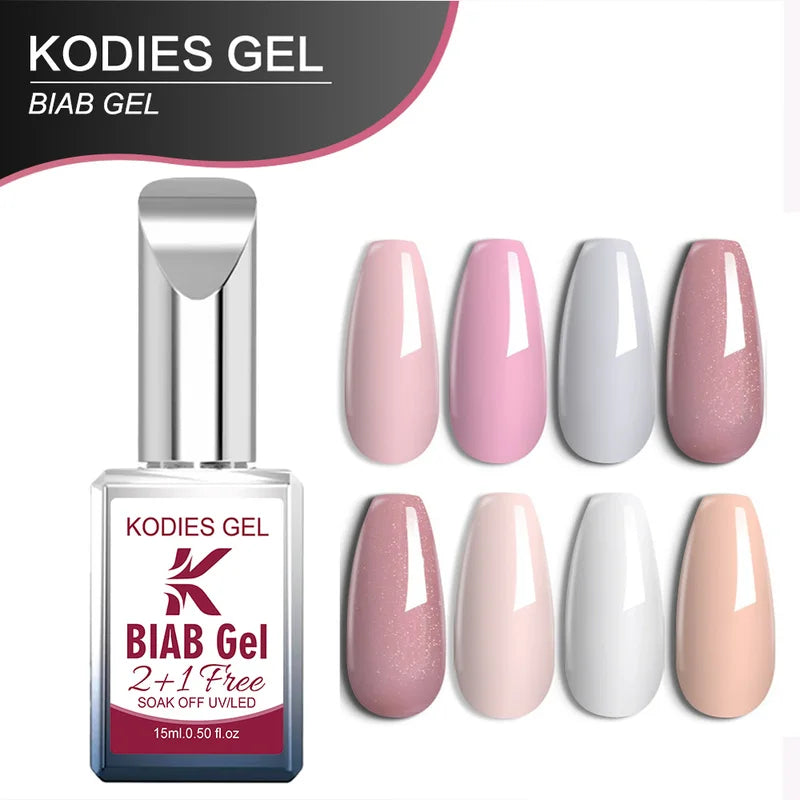 Builder Nail Gel in a Bottle - UV & LED Cure, HEMA & TPO Free, 15ml