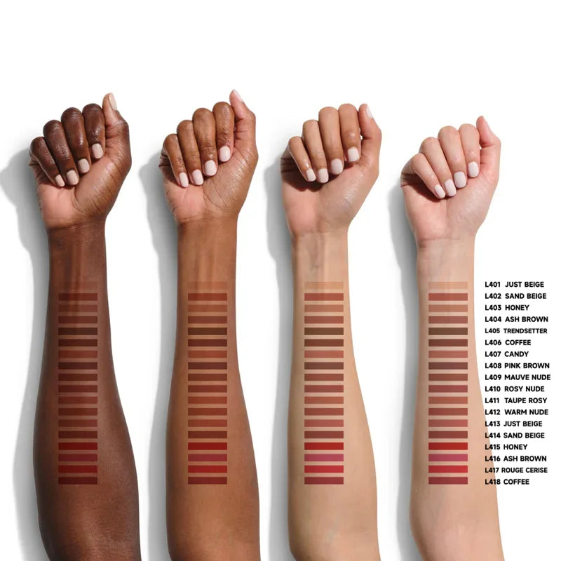 Velvet Matte Lip Liner Set - Long-Lasting Lip Makeup in Multiple Shades
