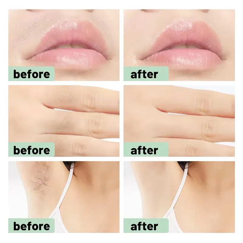 Disposable Hair Removal Wax Paper - Facial, Lip, Eyebrow, Beard, 10pcs