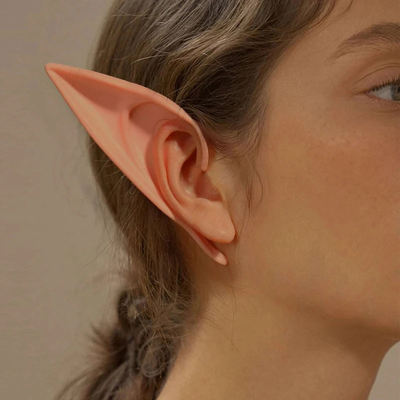 Halloween Elf Ears Latex Props Costume Accessories for Cosplay & Parties