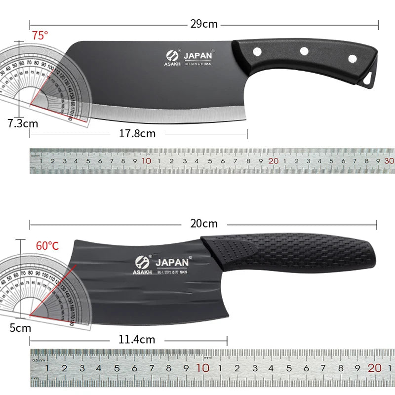 Stainless Steel Kitchen Knife - Sharp, Lightweight, Multi-Use Cutting Tool