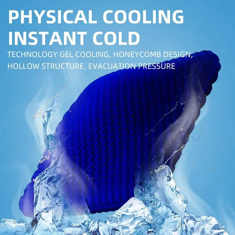 Breathable Gel Seat Cushion for Pressure Relief & Comfort - Office, Car, Home