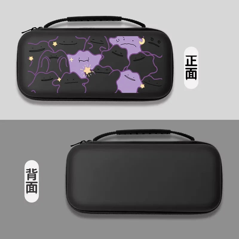 Pokemon Switch 2 Protective Case with Ditto Pikachu Pattern for Nintendo Switch 2 Console