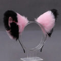 Furry Animal Cat Fox Ear Headband Cosplay Hair Accessory for Halloween & Parties