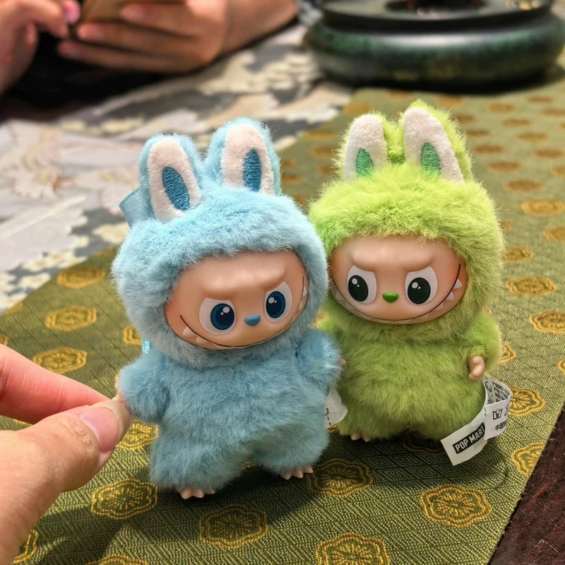 Pop Mart Labubu Dolls - Collectible Vinyl Plush Keychain Gift Set