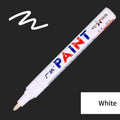 12-Color Waterproof Paint Markers Set for Car Touch Up Glass & Crafts