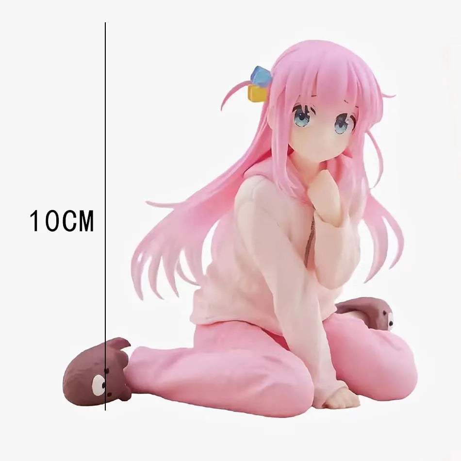 10cm Anime Bocchi The Rock Action Figure Gotoh Hitori PVC Doll - Collectible Toy Gift