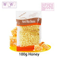 Hot Wax Hair Removal Beans - Painless Body & Facial Waxing, All Colors