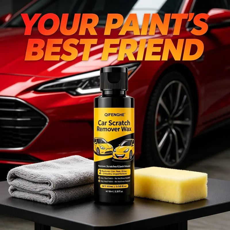 100ml Car Scratch Remover Wax - Auto Paint Restorer for Swirl & Scratch Repair