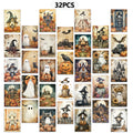 Vintage Halloween Postcard Set - Ghost Collectible Greeting Cards for Gift Giving